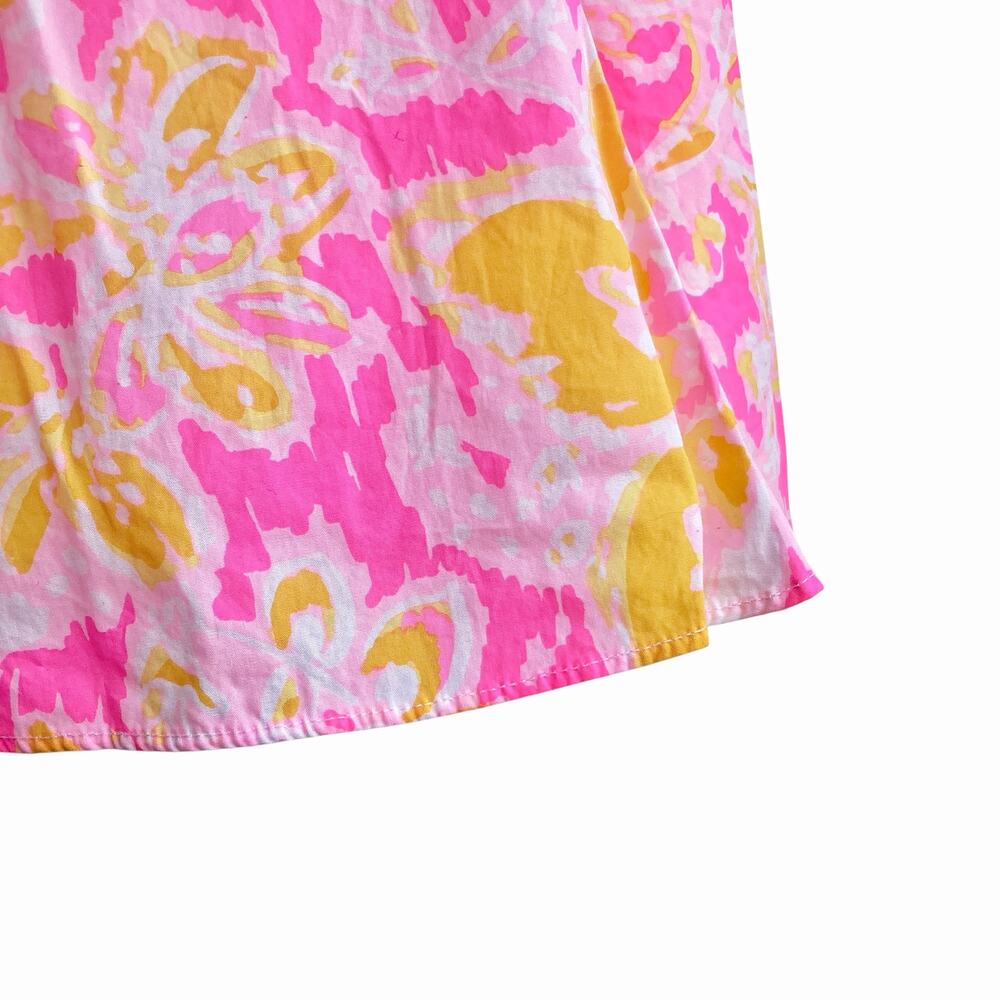 Lilly Pulitzer Levy Fit & Flare Skirt Ooh La La Kir Royal Pink Y2K Preppy Mini - Picture 14 of 15